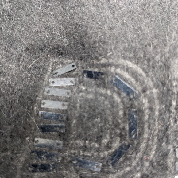 Armani Exchange Fuzzy Soft Angora Black Sweater With Beaded Branding Women's LG - Picture 7 of 7